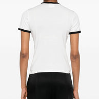 COURREGES PRE Logo Cotton T-shirt White