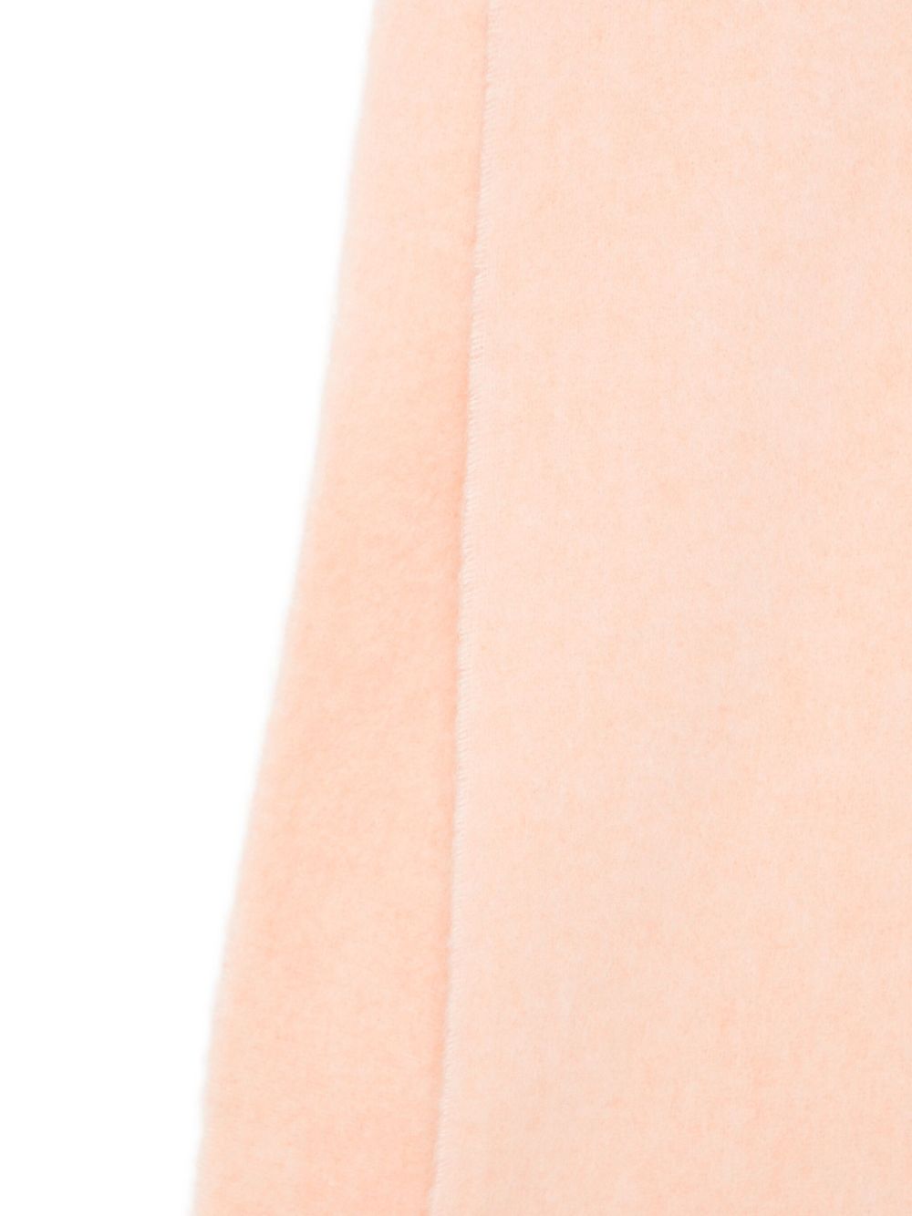 Ami Paris Ami De Coeur Wool Scarf Powder