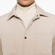 Herno Overshirt Jacket Dove Grey