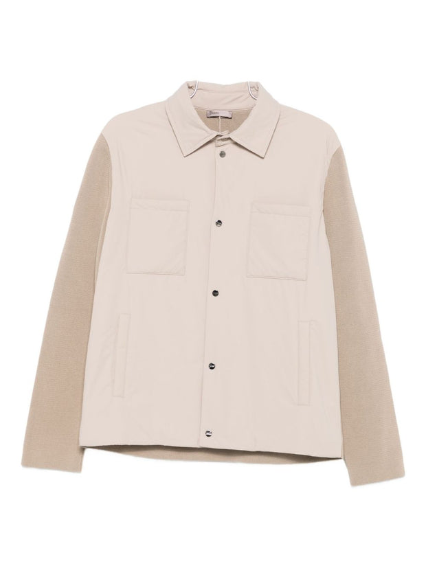 Herno Overshirt Jacket Dove Grey