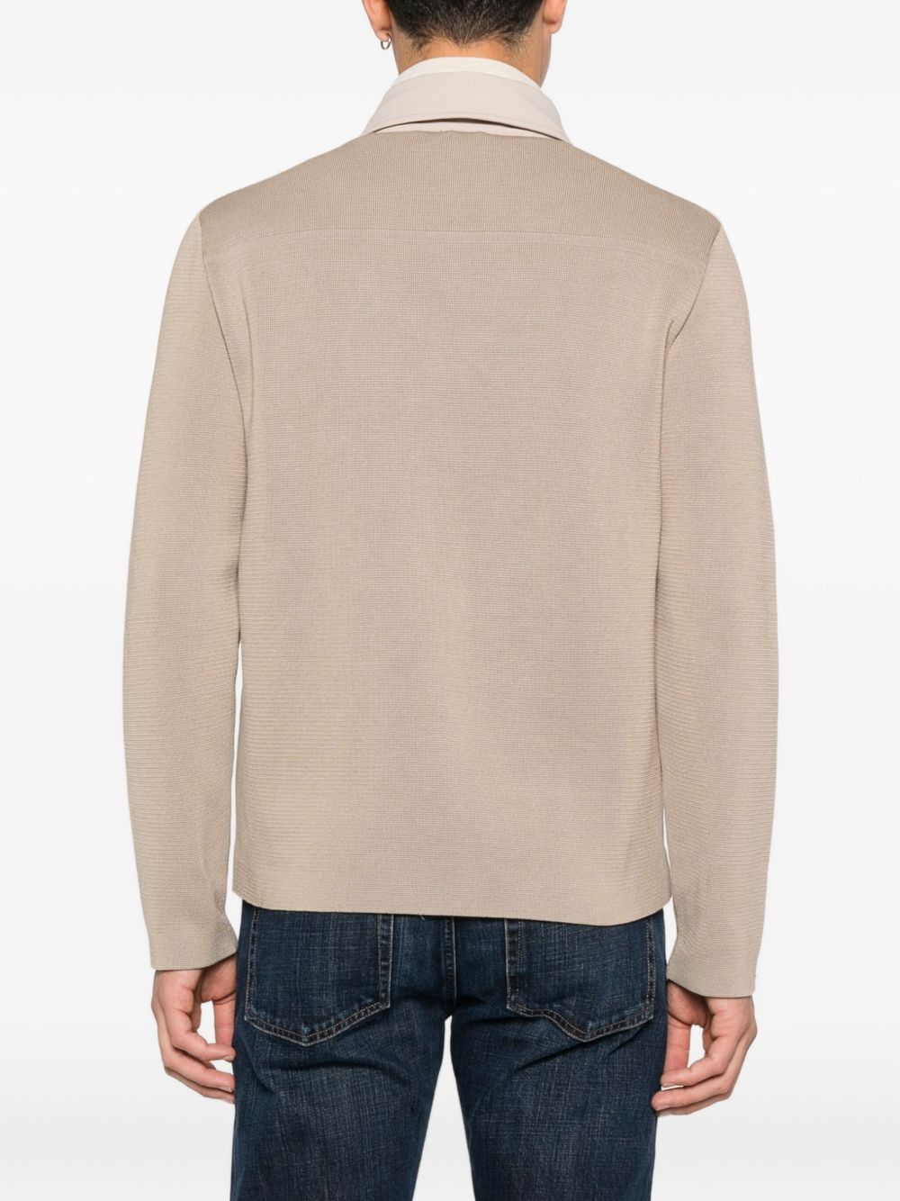 Herno Overshirt Jacket Dove Grey