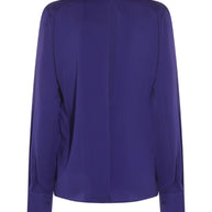 Tom Ford Silk Blouse Blue