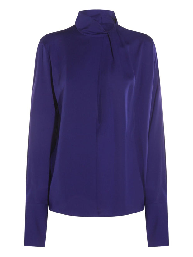 Tom Ford Silk Blouse Blue