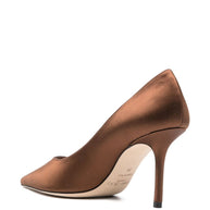 Jimmy Choo Love Leather Pumps Brown