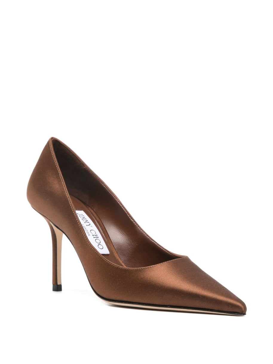 Jimmy Choo Love Leather Pumps Brown