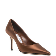 Jimmy Choo Love Leather Pumps Brown
