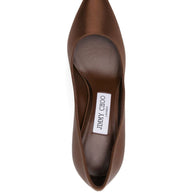 Jimmy Choo Love Leather Pumps Brown