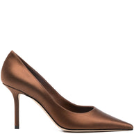 Jimmy Choo Love Leather Pumps Brown