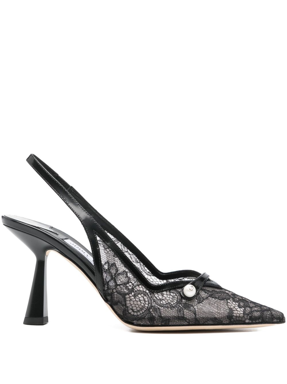 Jimmy Choo Amita Patent Leather Pumps Black