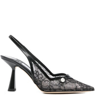 Jimmy Choo Amita Patent Leather Pumps Black