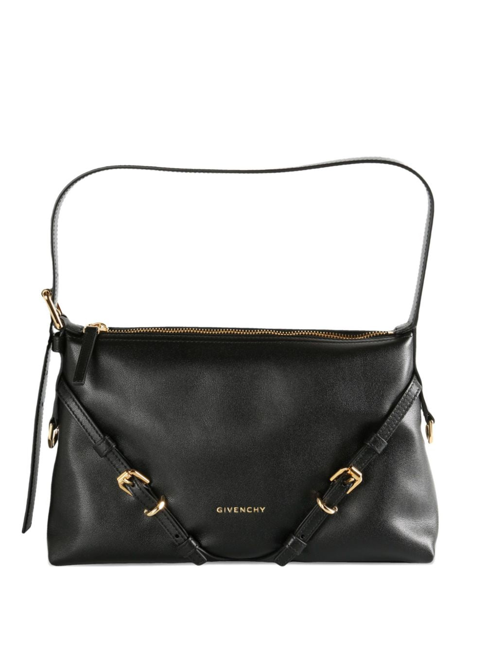 Givenchy VoYou Mini Leather Shoulder Bag Black