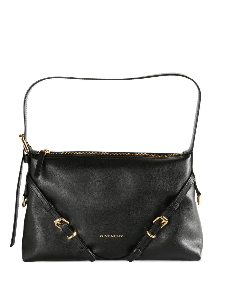 Givenchy VoYou Mini Leather Shoulder Bag Black