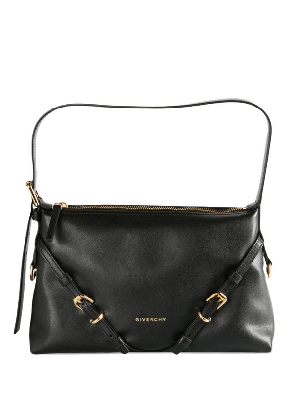 Givenchy VoYou Mini Leather Shoulder Bag Black
