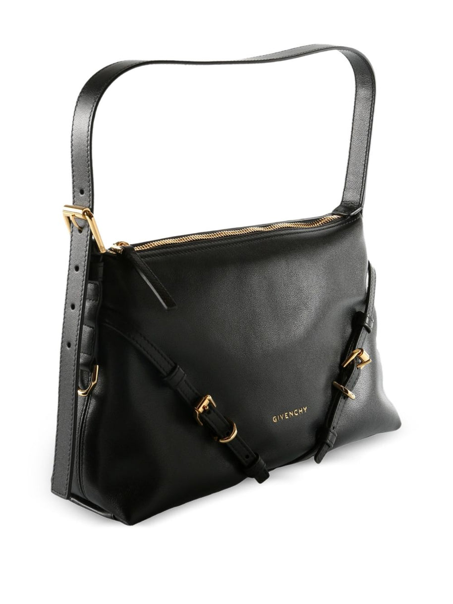 Givenchy VoYou Mini Leather Shoulder Bag Black