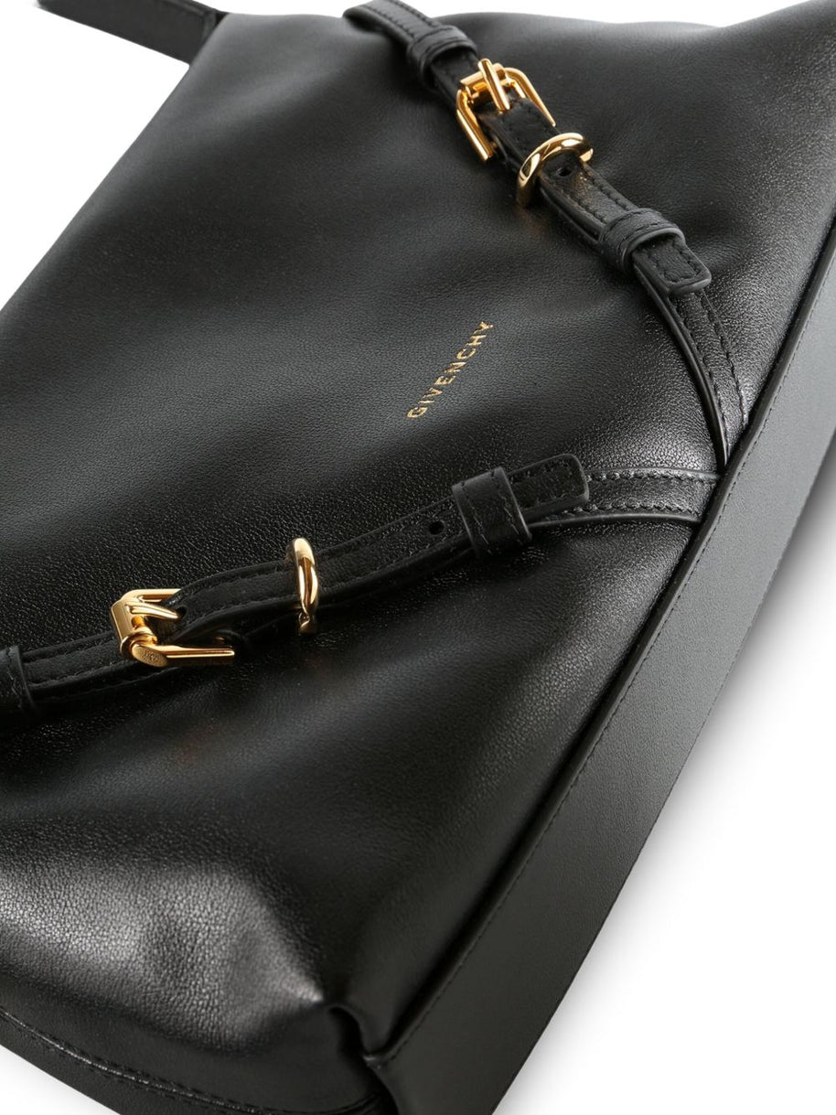 Givenchy VoYou Mini Leather Shoulder Bag Black