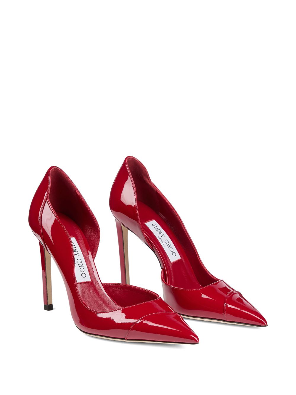 Jimmy ChooBrigitte Patent Leather Pumps Red
