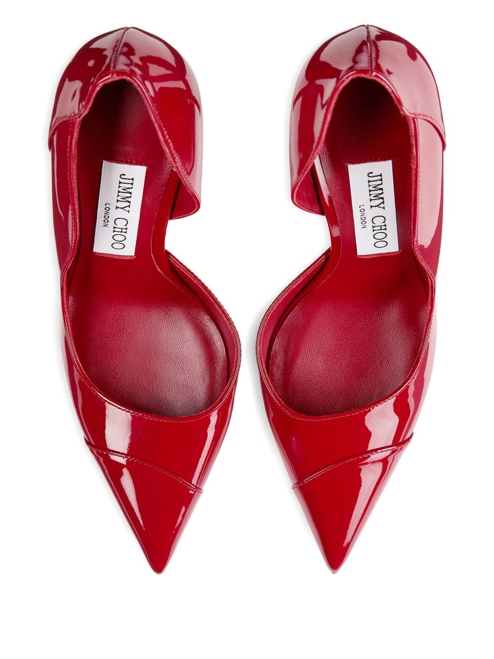 Jimmy ChooBrigitte Patent Leather Pumps Red