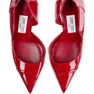 Jimmy ChooBrigitte Patent Leather Pumps Red