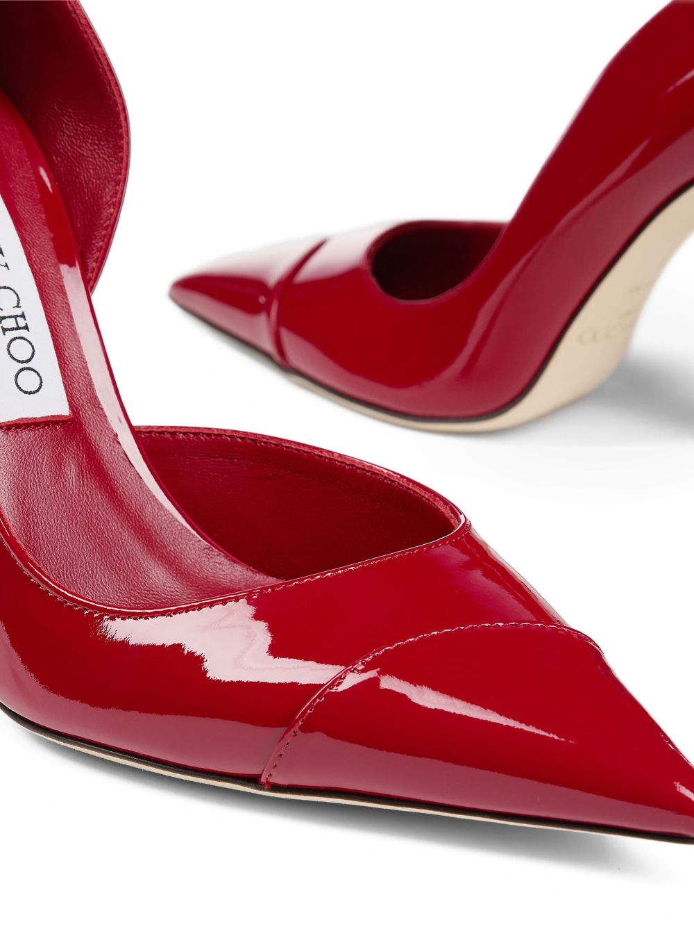 Jimmy ChooBrigitte Patent Leather Pumps Red