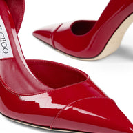 Jimmy ChooBrigitte Patent Leather Pumps Red