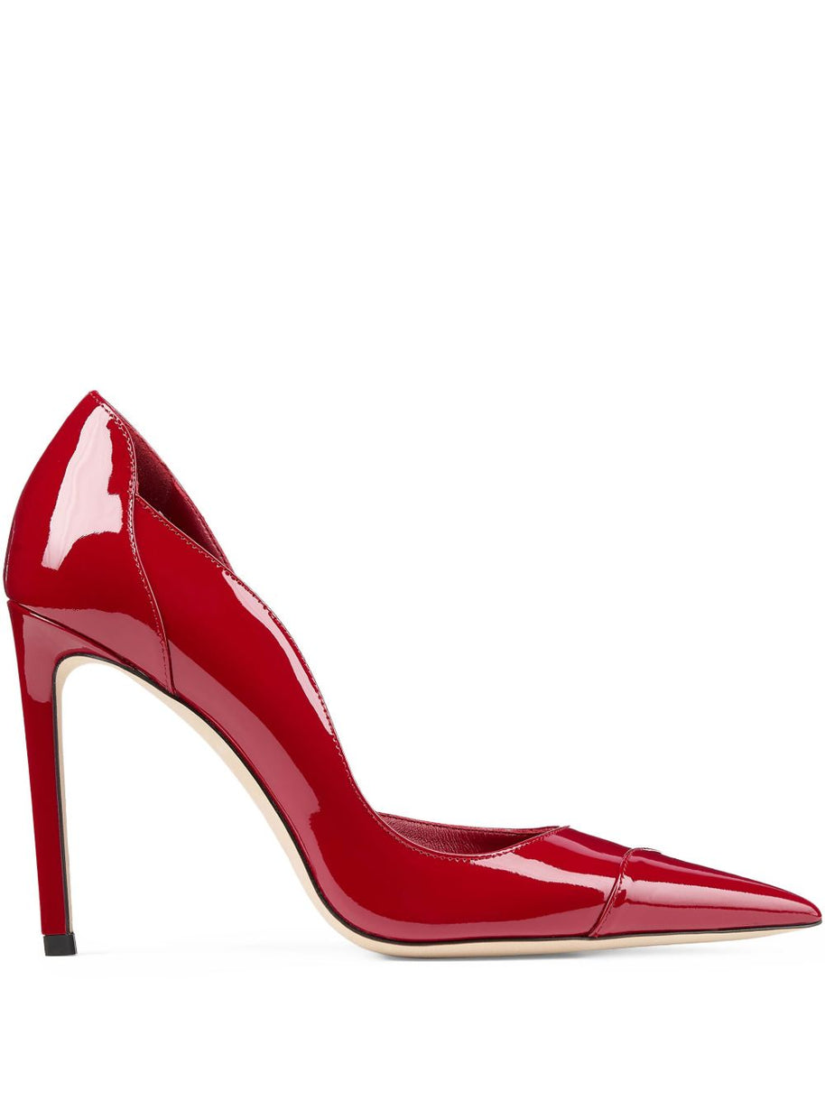 Jimmy ChooBrigitte Patent Leather Pumps Red