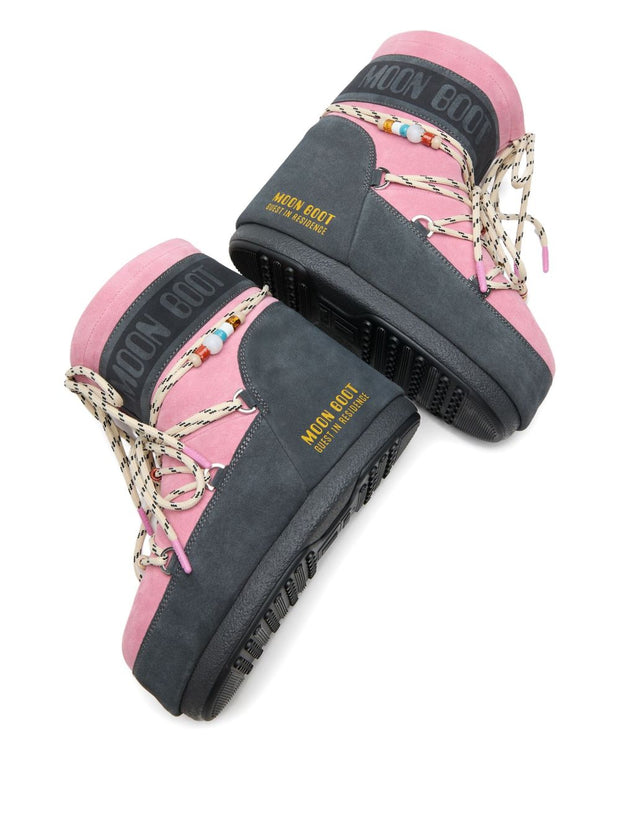 MOON BOOT X GUEST IN RESIDENCE Icon Low snow boots Grey