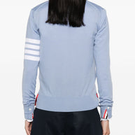 Thom Browne Wool Cardigan Clear Blue