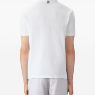 Thom Browne Cotton Polo Shirt White