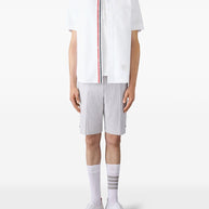 Thom Browne Cotton Polo Shirt White