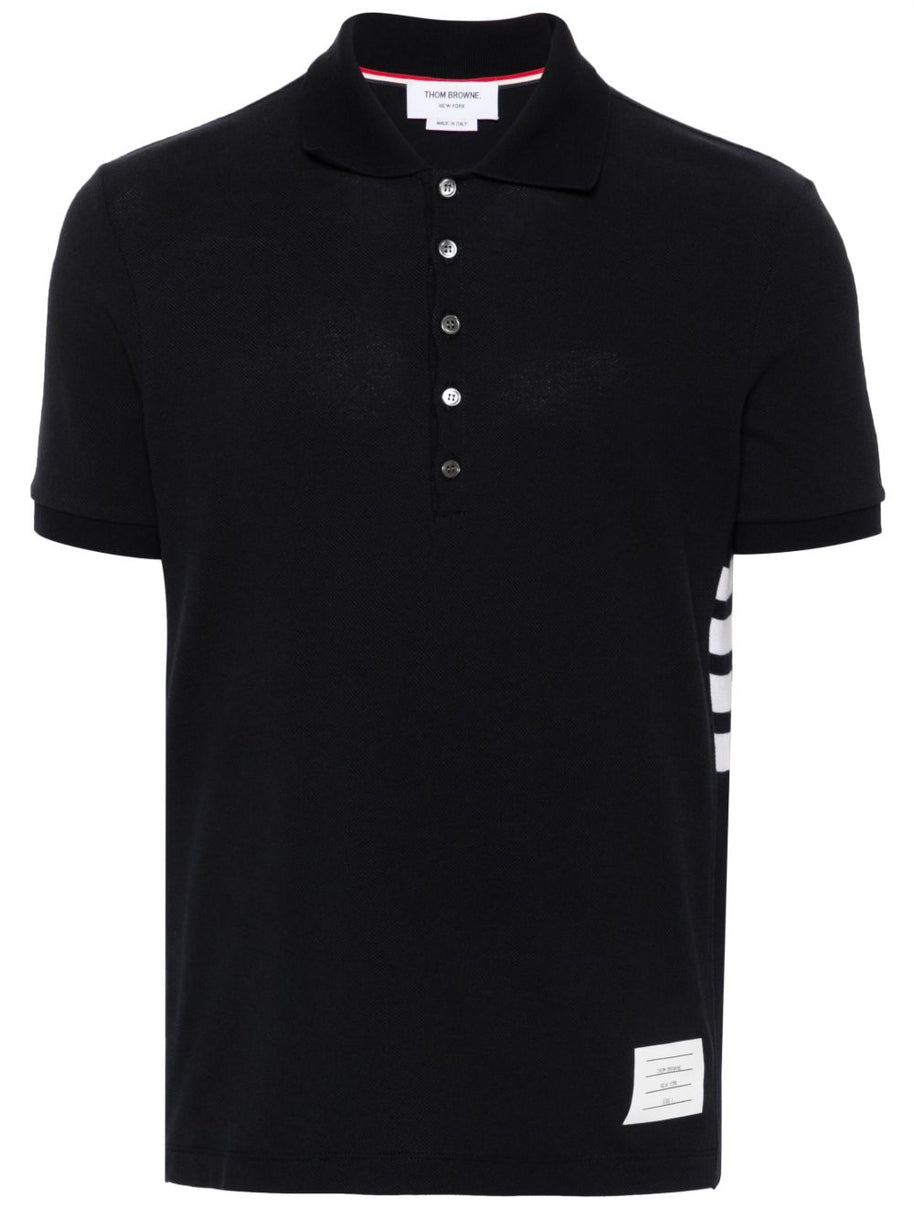 Thom Browne Cotton Polo Shirt Blue