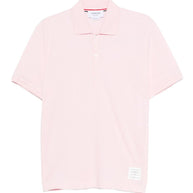 Thom Browne Cotton Polo Shirt Pink
