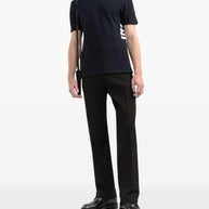 Thom Browne Cotton T-shirt Blue