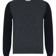 Maison Margiela Wool Crewneck Sweater Black
