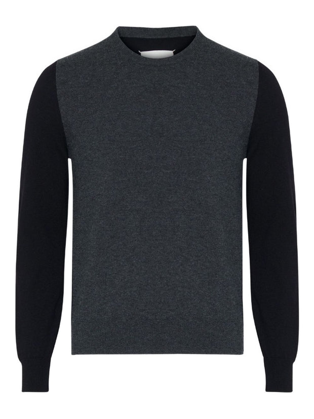 Maison Margiela Wool Crewneck Sweater Black