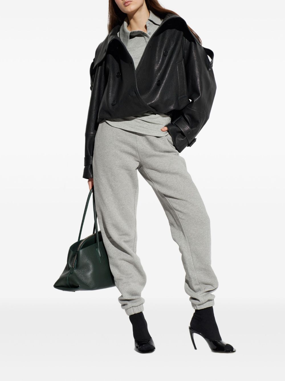 The Attico T-shirts And Polos Grey