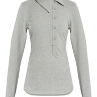 The Attico T-shirts And Polos Grey