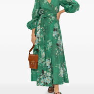 Gianvito Rossi Shanti Leather Ballets Leather Brown