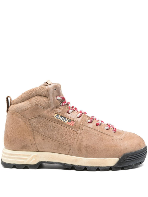 AUTRY Malga Mid Sneakers Leather Brown