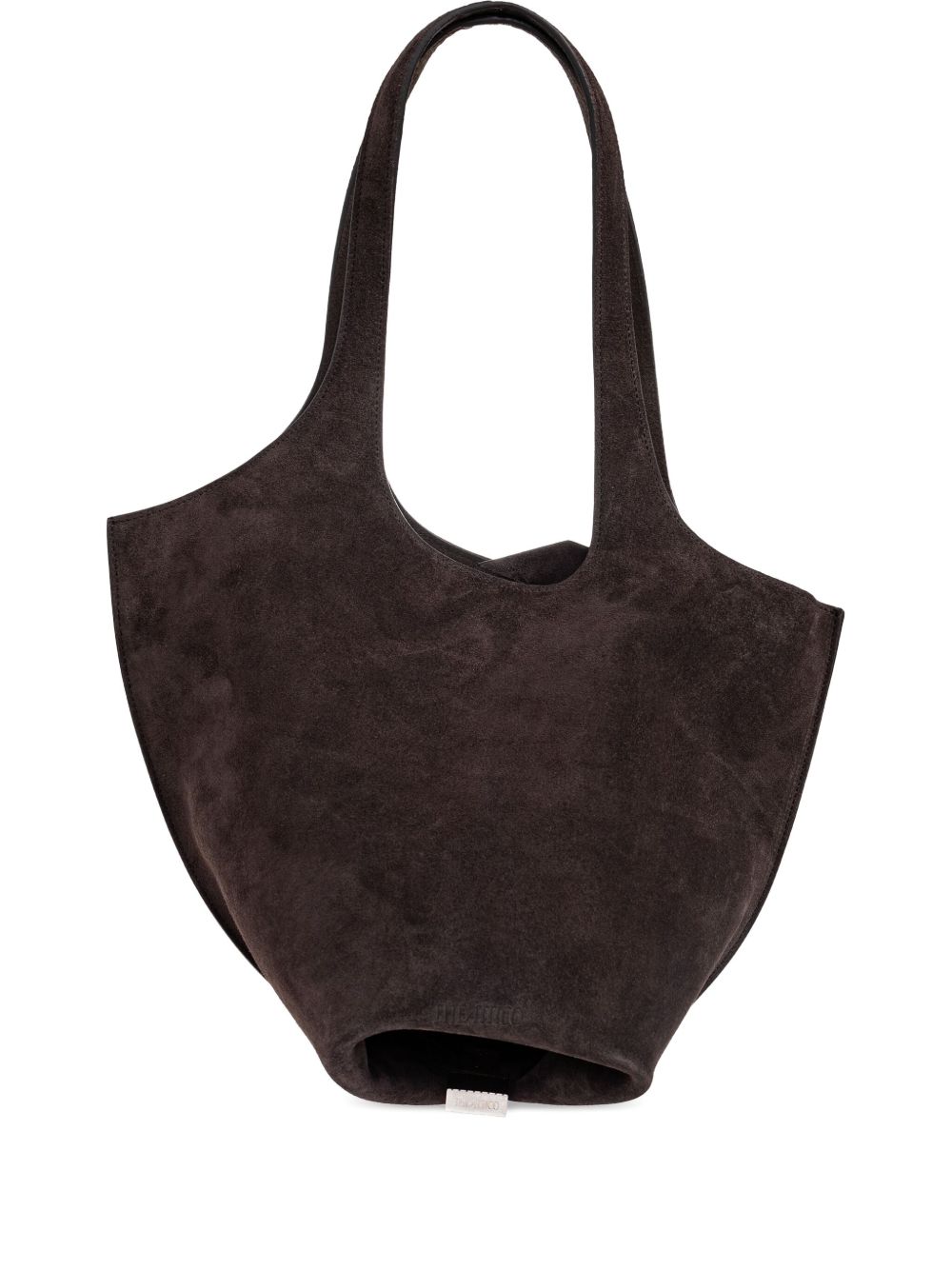 The Attico La Scoop Medium Leather Shoulder Bag