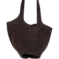 The Attico La Scoop Medium Leather Shoulder Bag