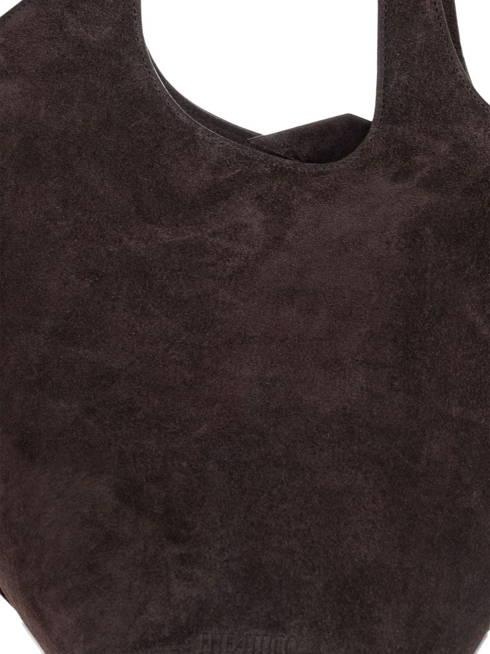 The Attico La Scoop Medium Leather Shoulder Bag