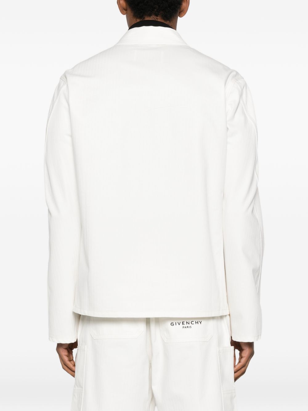 Givenchy Denim Cotton Jacket White