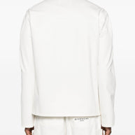 Givenchy Denim Cotton Jacket White