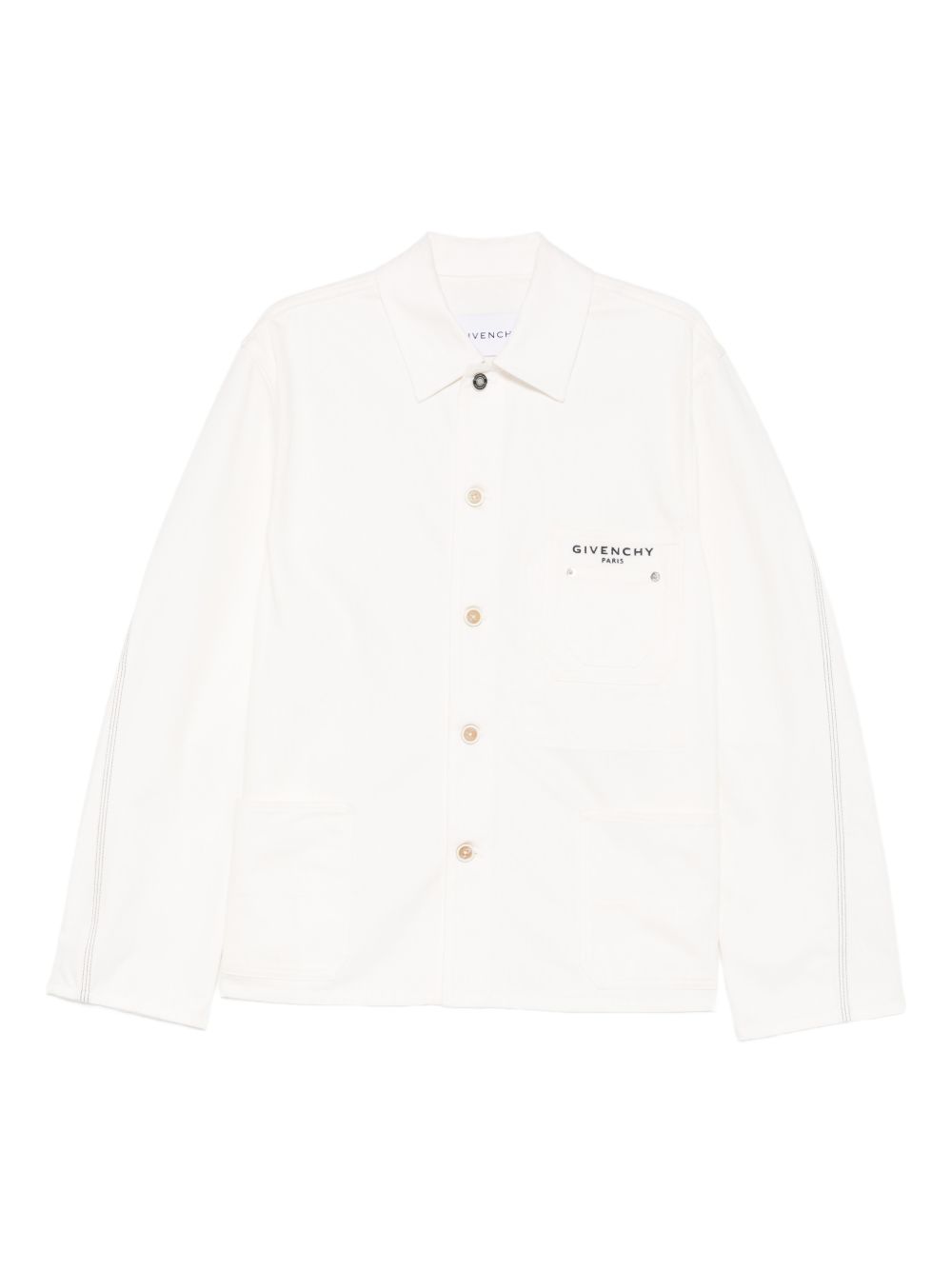 Givenchy Denim Cotton Jacket White