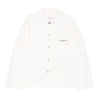 Givenchy Denim Cotton Jacket White