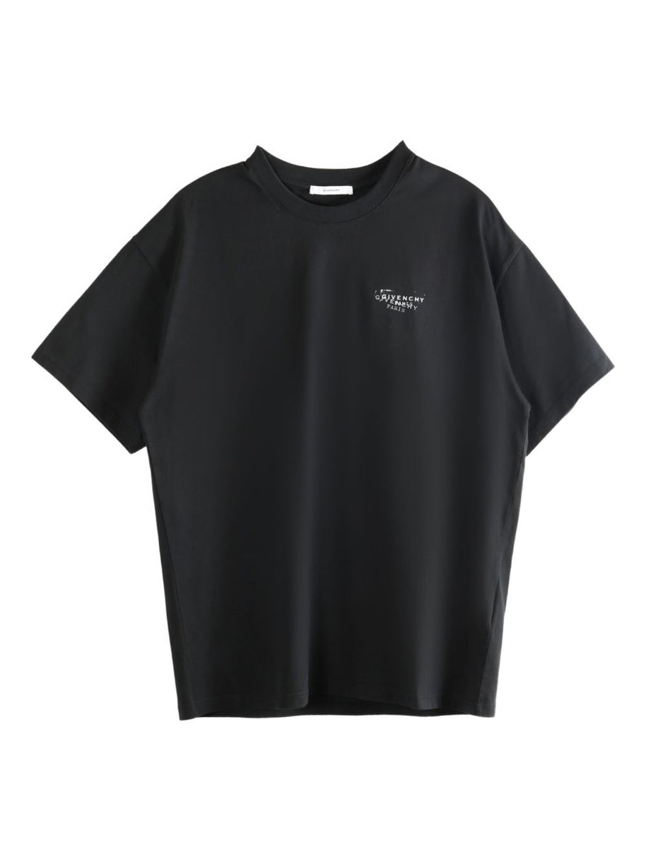 Givenchy Logo Cotton T-shirt Black