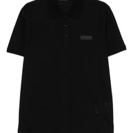 Givenchy Cotton Polo Shirt Black