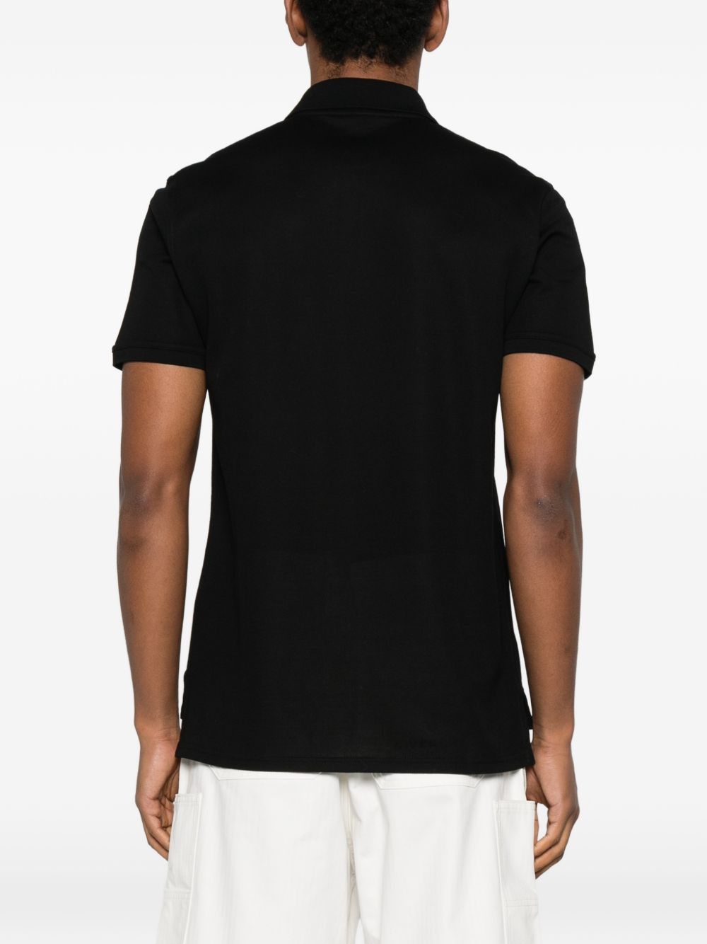 Givenchy Cotton Polo Shirt Black