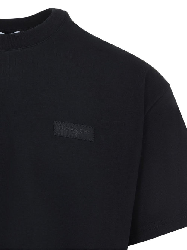 Givenchy Logo Cotton T-shirt Black