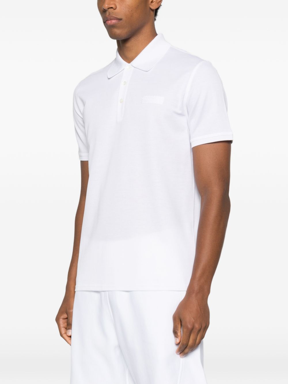 Givenchy Cotton Polo Shirt White